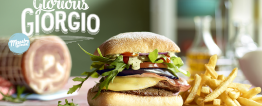 Het zomert bij het franchisenetwerk McDo ! Een nieuwe burger de Glorious Giorgio.