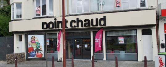 Le franchiseur de Point Chaud a rénové son point de vente a Verviers